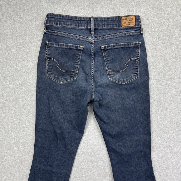 Levi's Signature Gold Women's Mid Rise Bootcut Waterless Jeans Size 4S 27x30 - Picture 6 of 10
